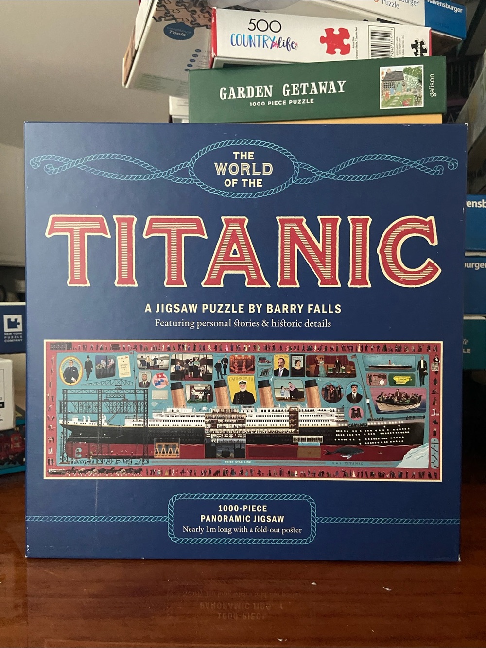 NWT Laurence King The World of the Titanic - 1000 Piece Panoramic Puzzle